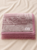 Tapis de Prière Épais Personnalisé Rose