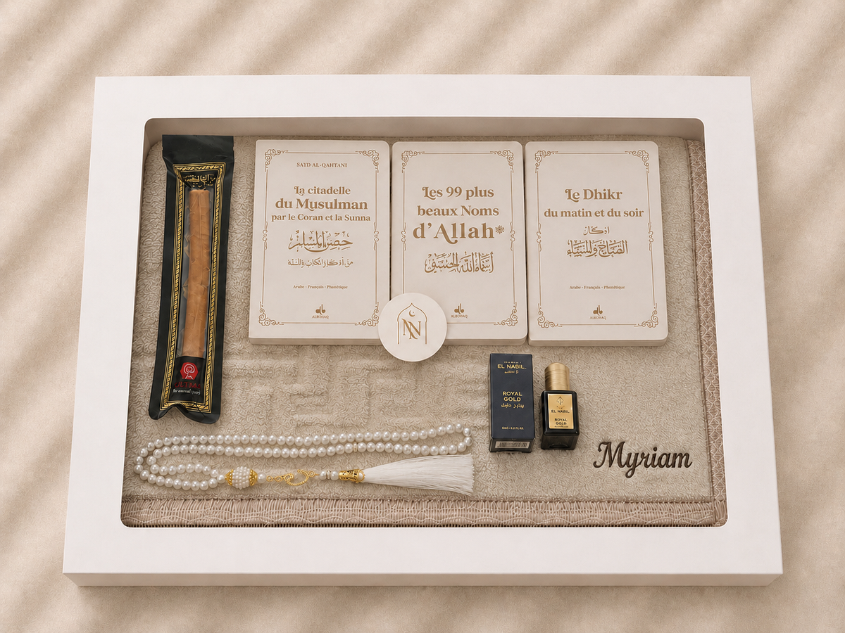 Coffret Tapis de Prière Beige